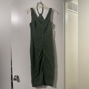 Ali & Jay Green strapless dress